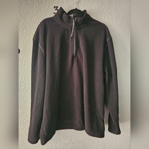 Men's The Foundry Classic Black Zip-Up Sweater
